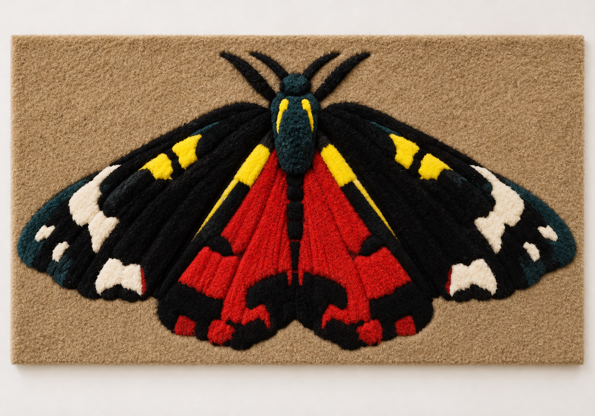 Symmetrical Moth by Josie — additional product view
