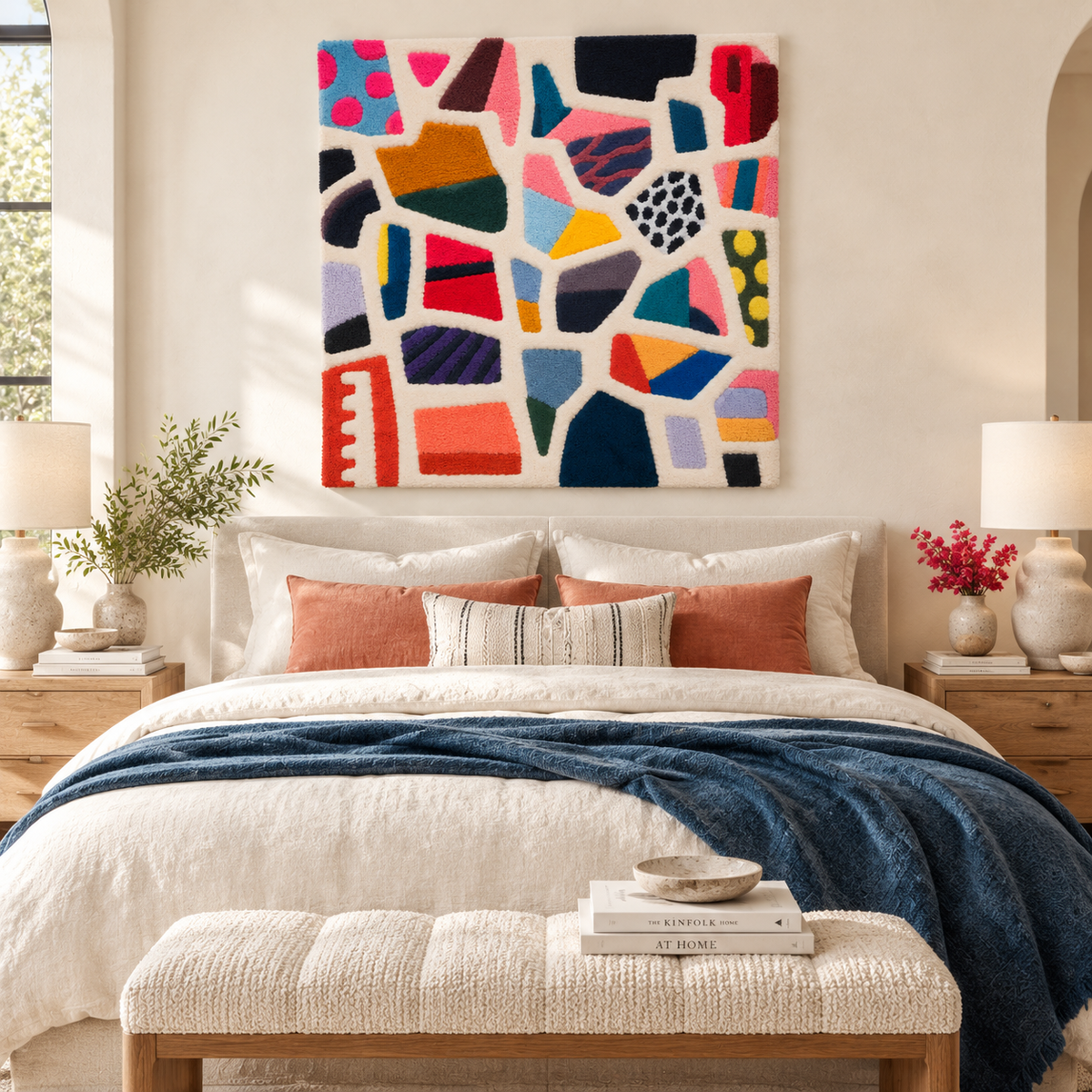 Kaleidoscope Mosaic — room setting 1
