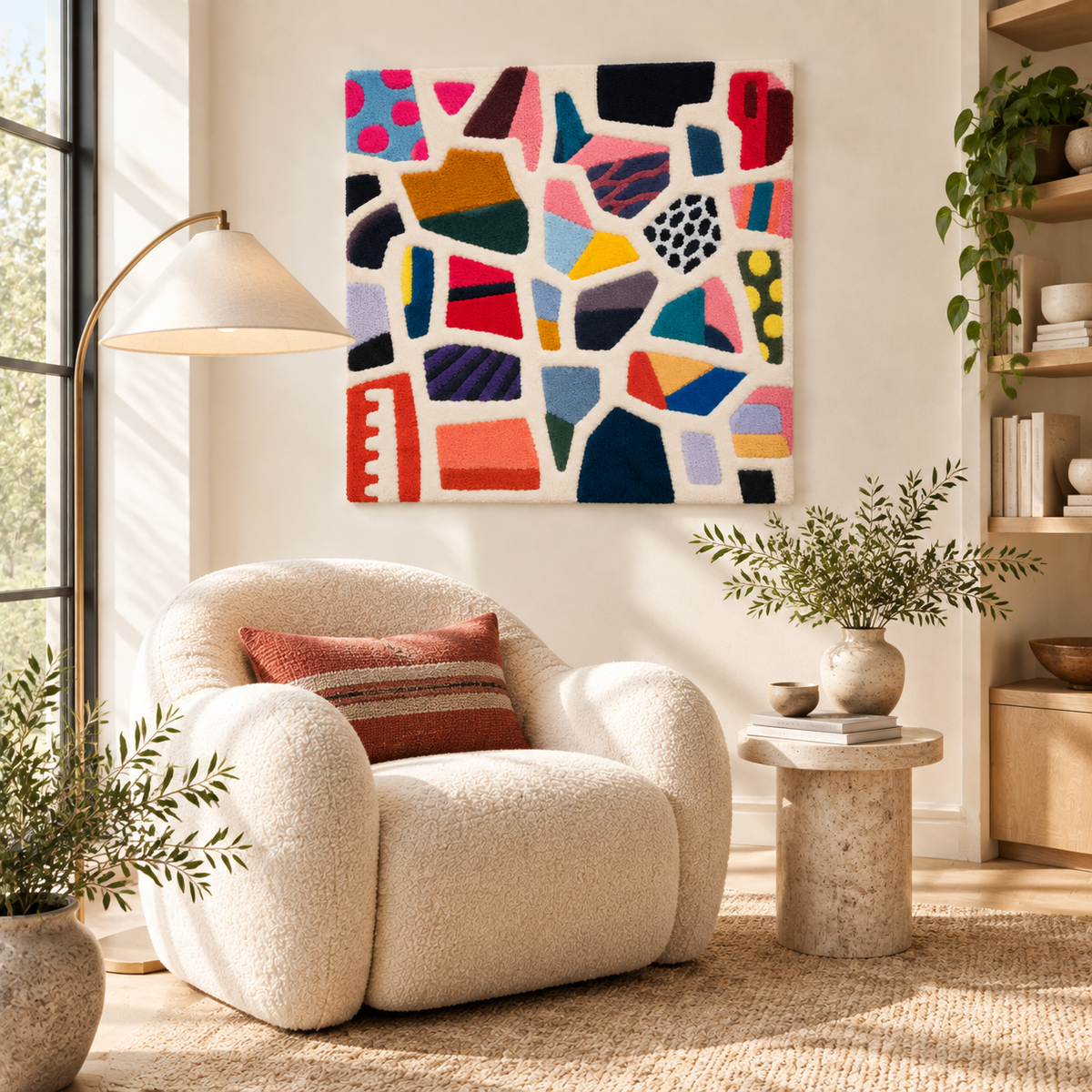 Kaleidoscope Mosaic — room setting 3