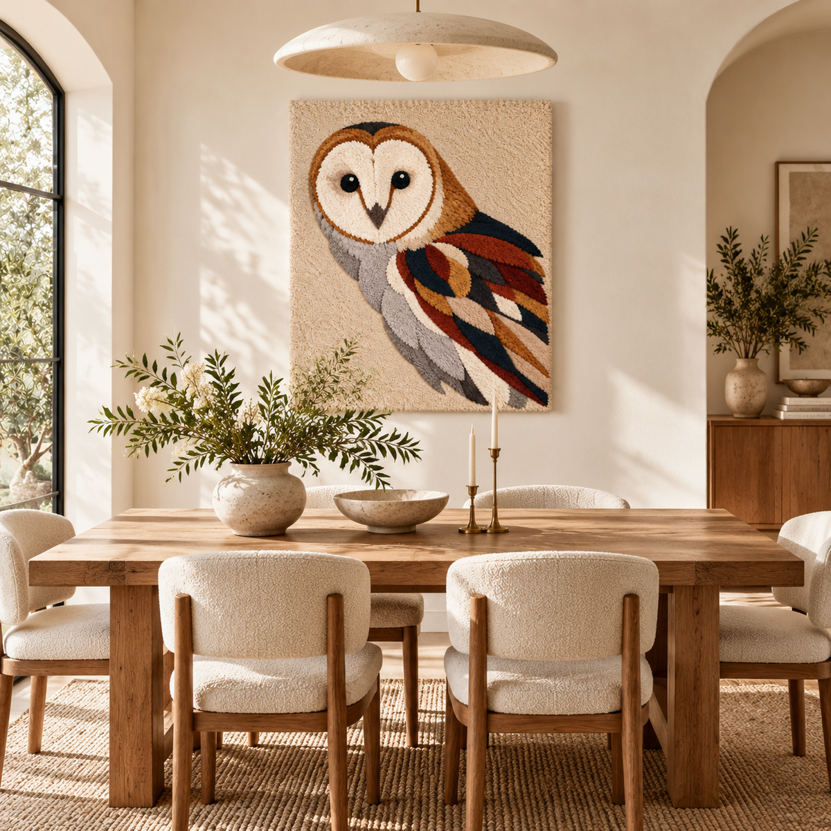Amber Owl by Katie Raquel — room setting