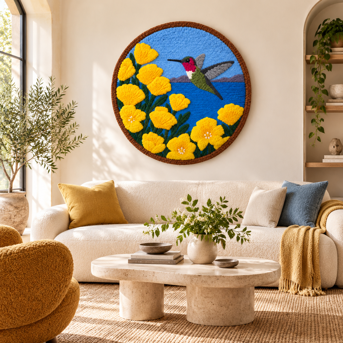 Buttercup Flight by Katie Raquel — room setting
