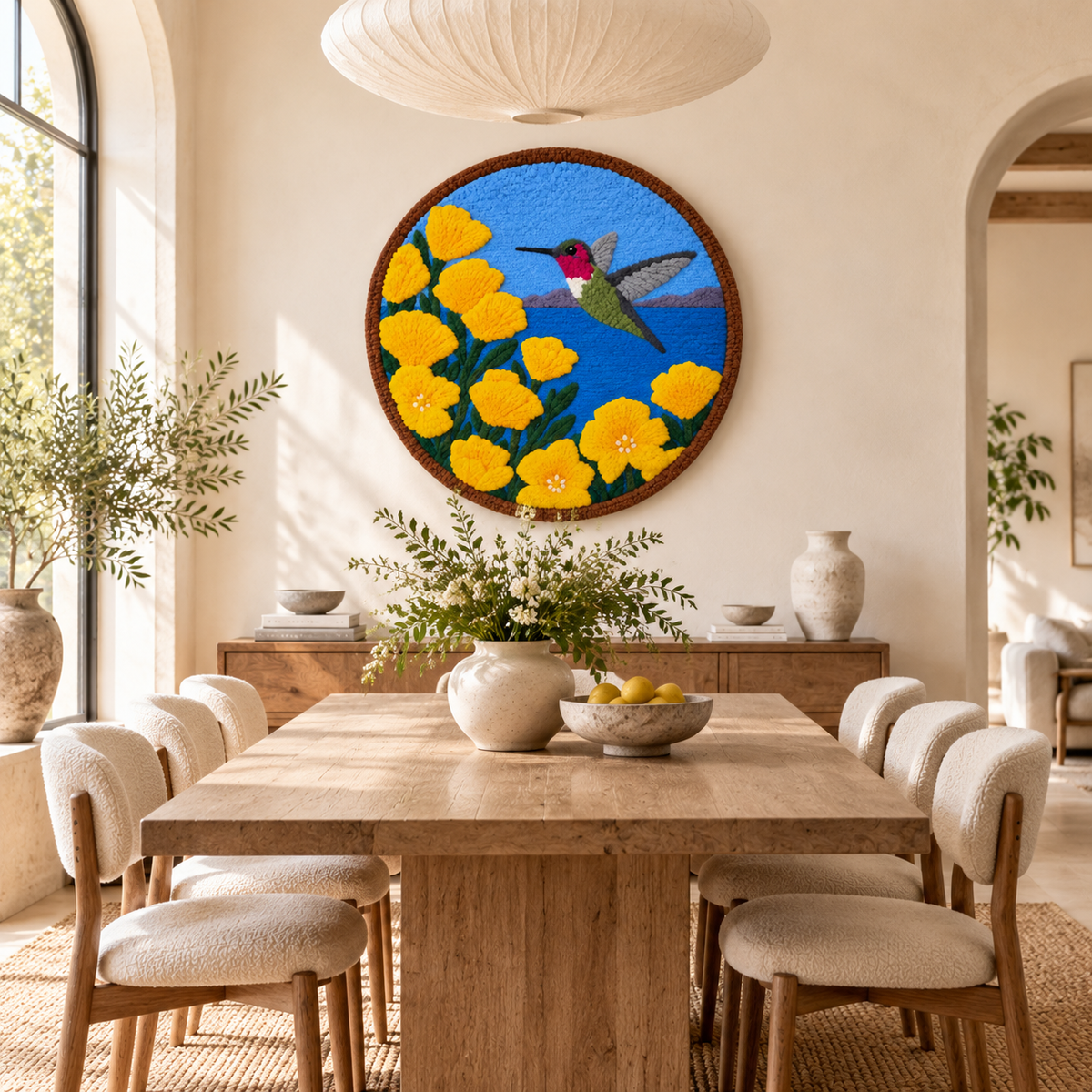 Buttercup Flight by Katie Raquel — room setting