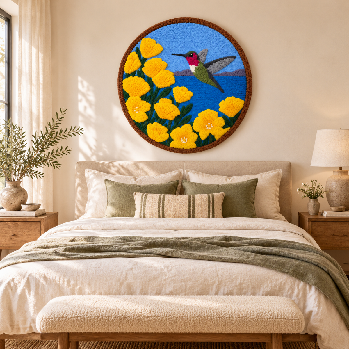 Buttercup Flight by Katie Raquel — room setting