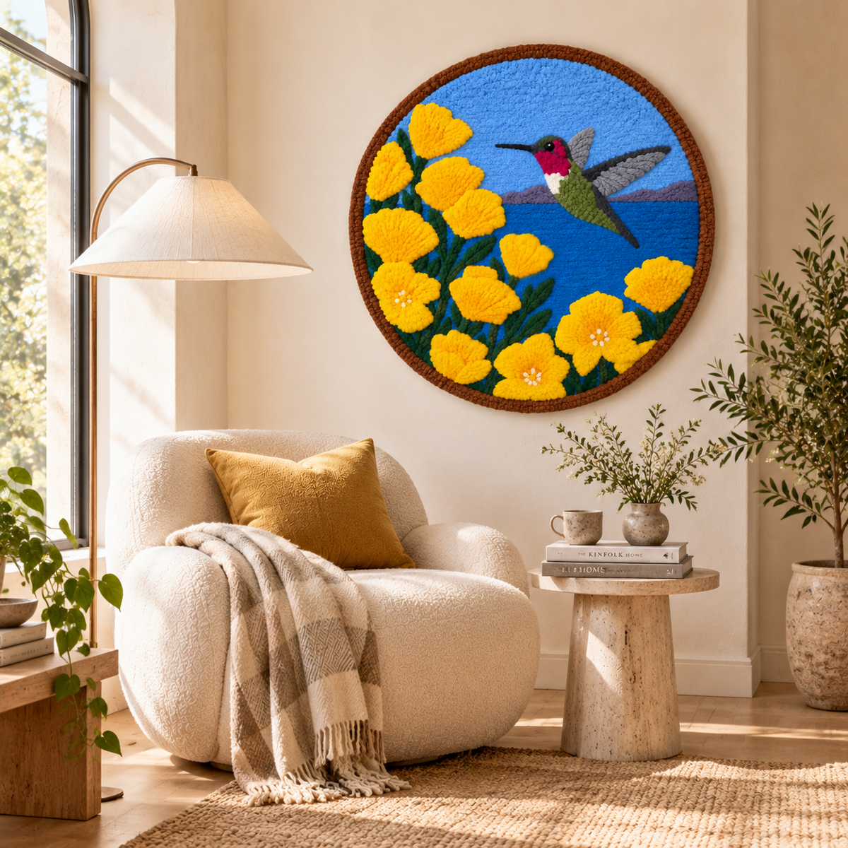 Buttercup Flight by Katie Raquel — room setting