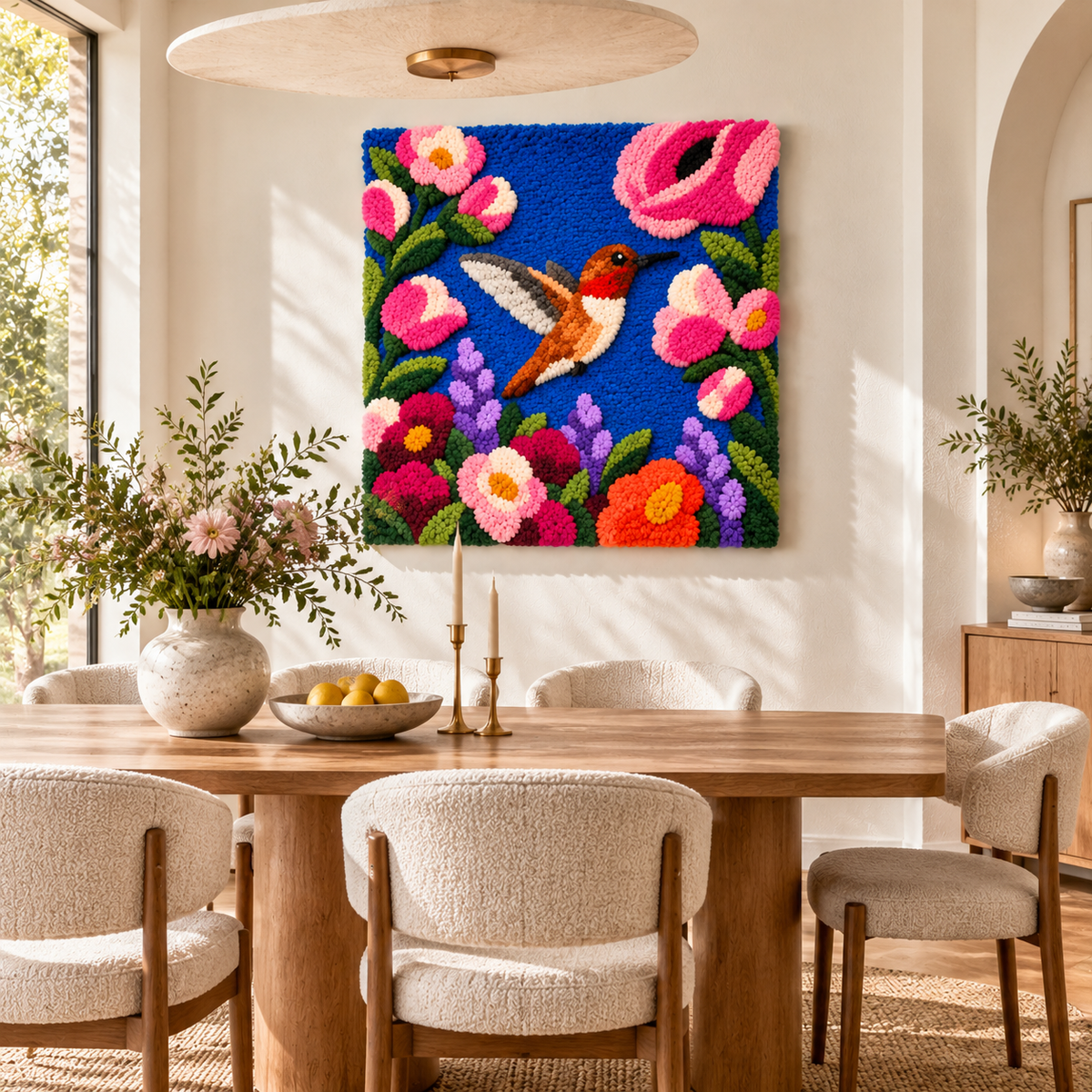 Cobalt Nectar by Katie Raquel — room setting