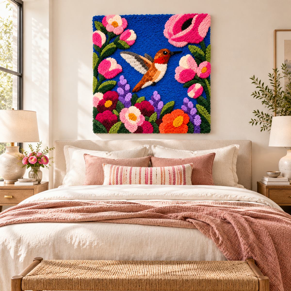 Cobalt Nectar by Katie Raquel — room setting