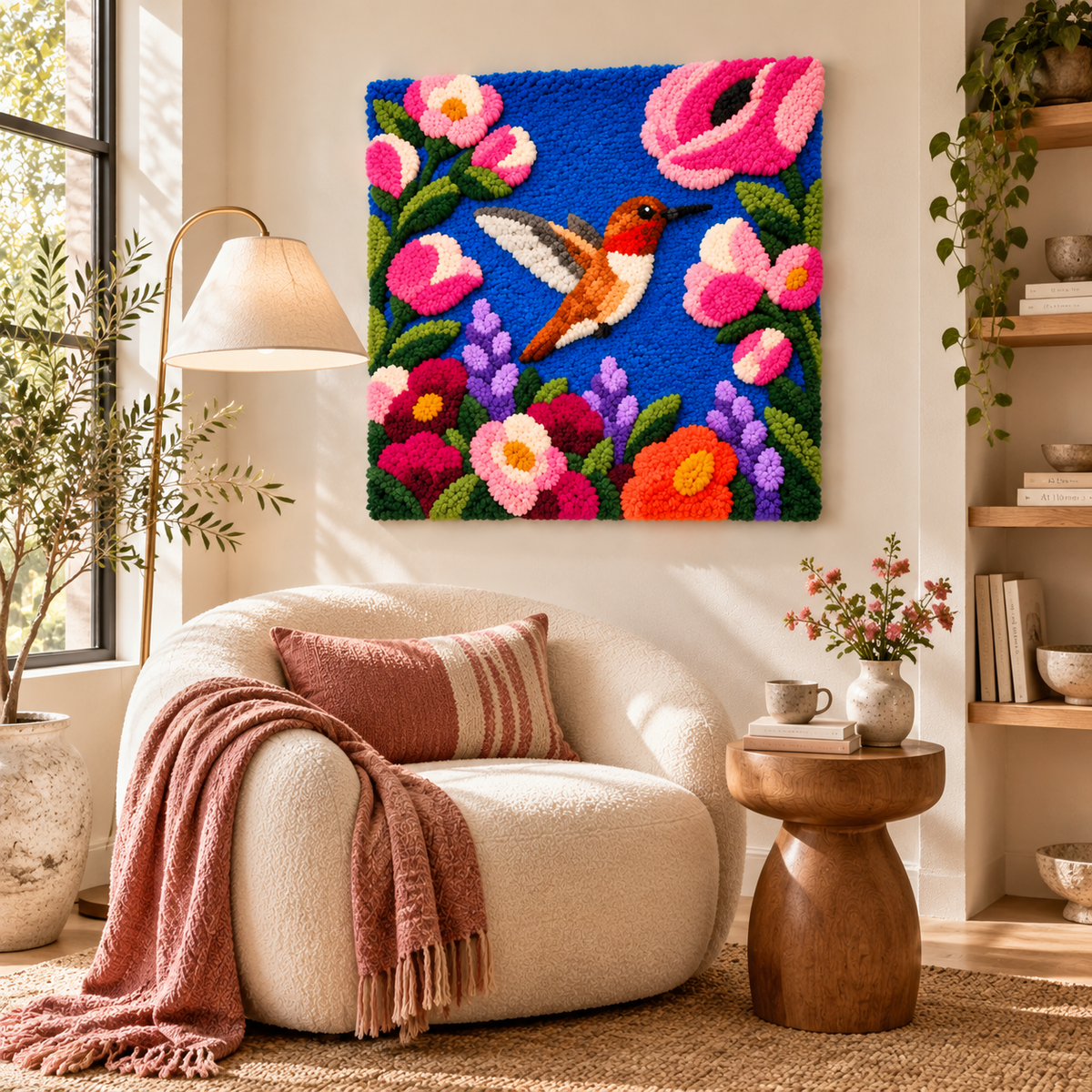 Cobalt Nectar by Katie Raquel — room setting