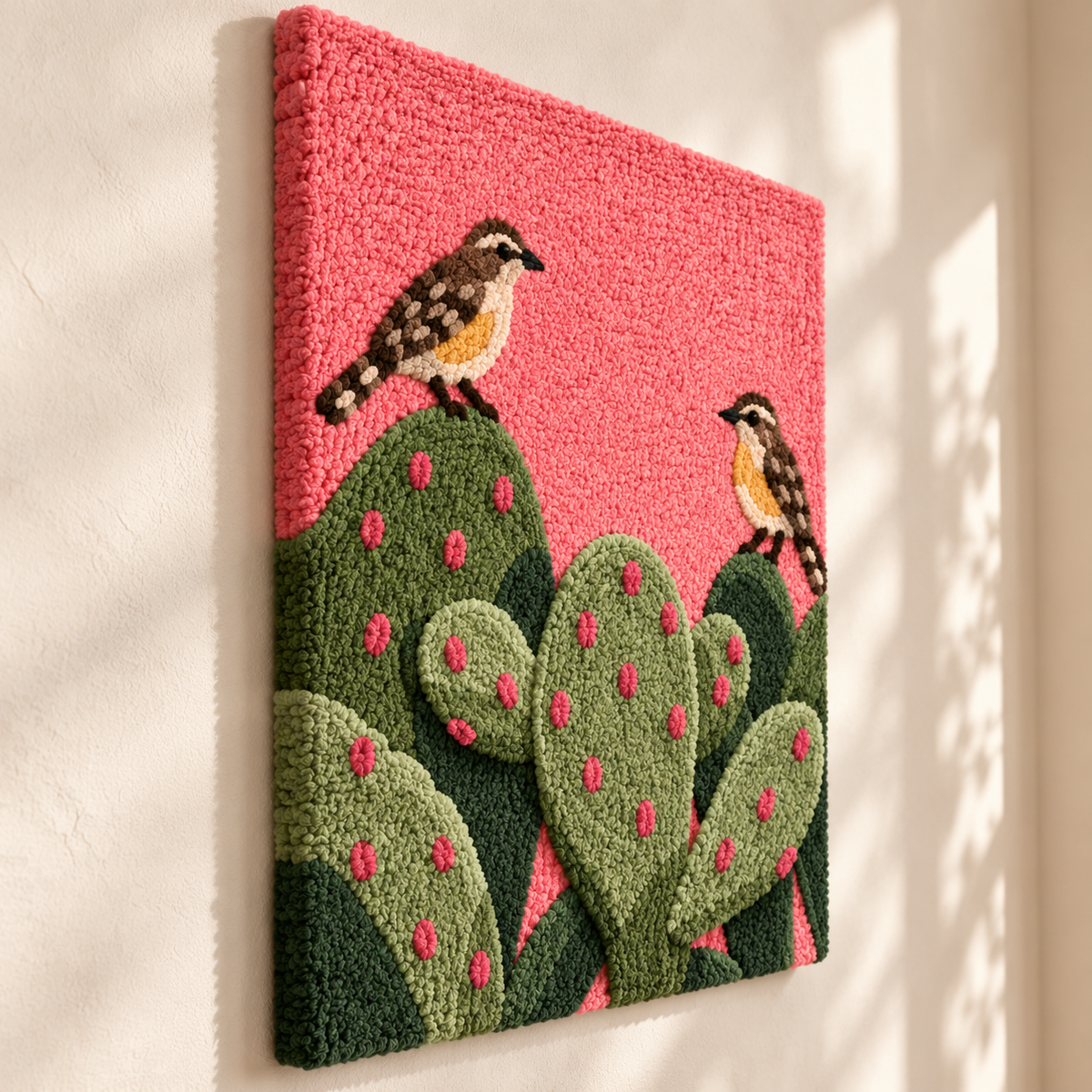 Desert Duet by Katie Raquel — angled relief view
