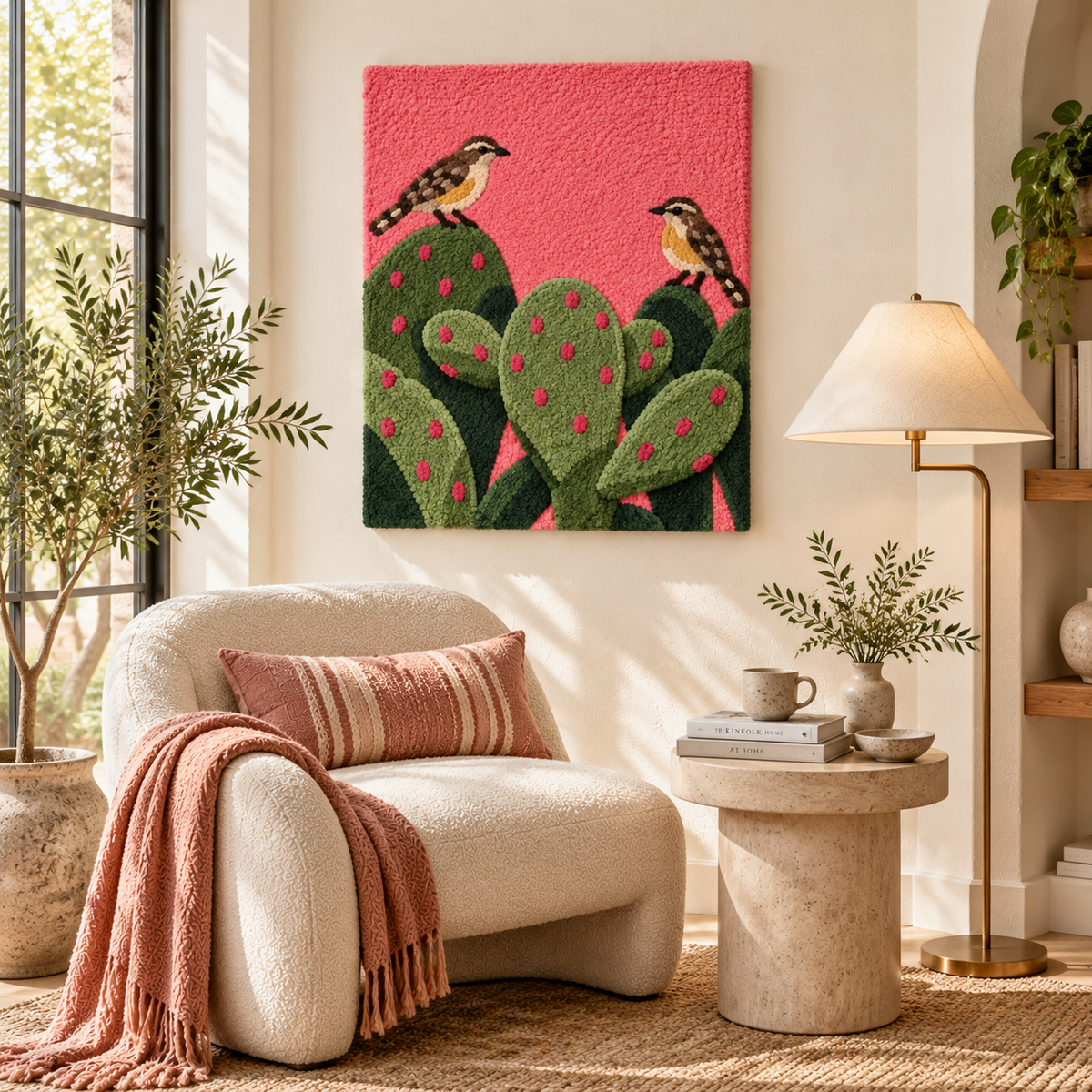 Desert Duet by Katie Raquel — room setting