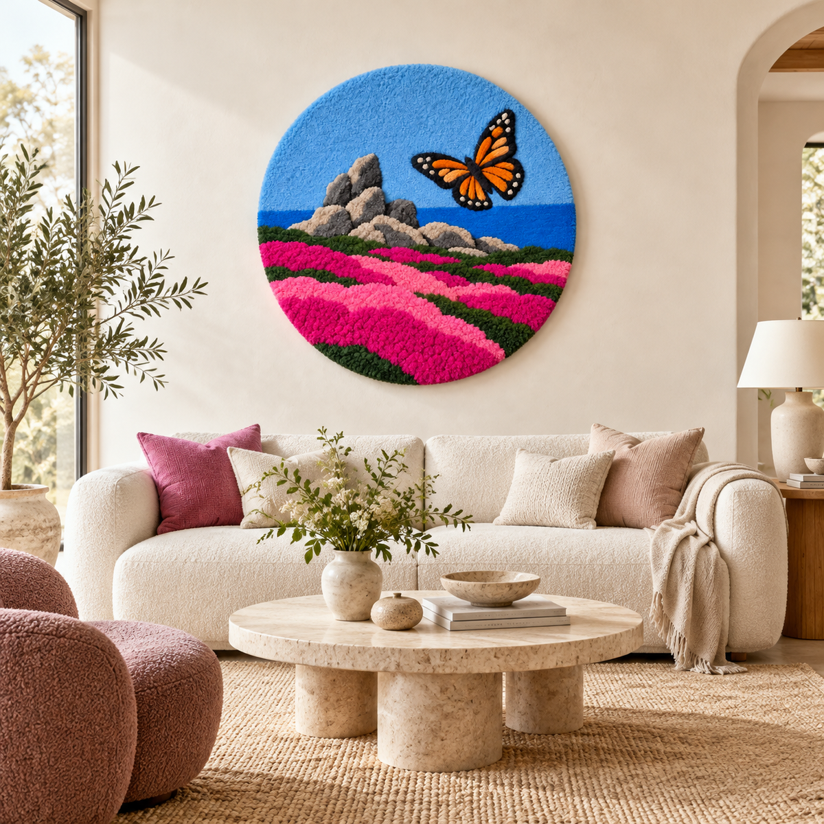 Monarch Shore by Katie Raquel — room setting