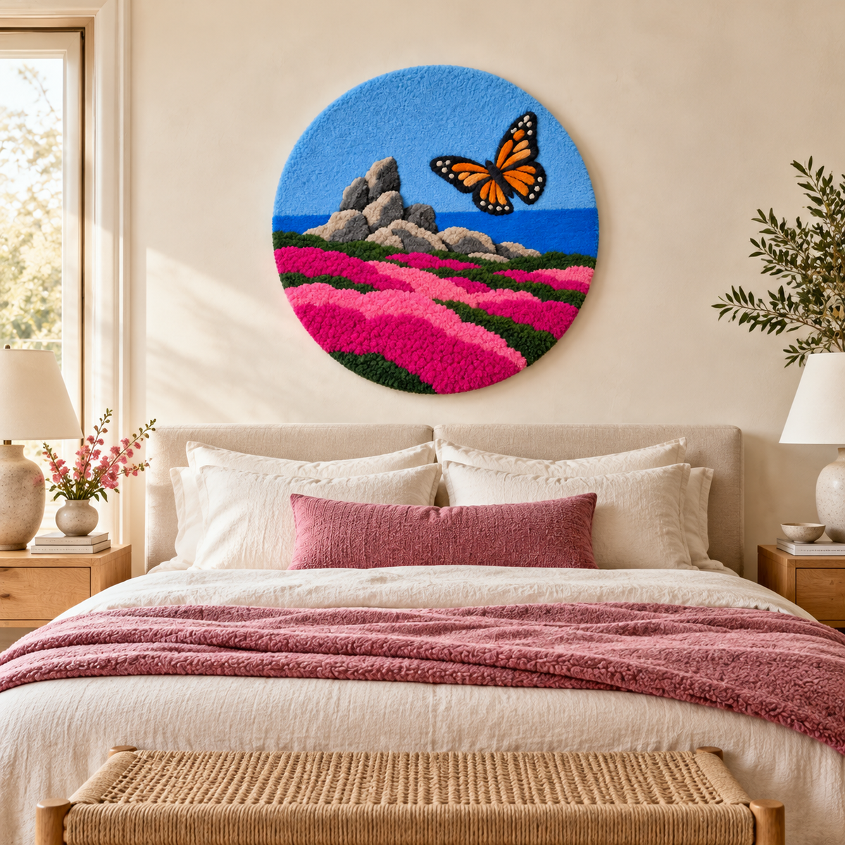 Monarch Shore by Katie Raquel — room setting