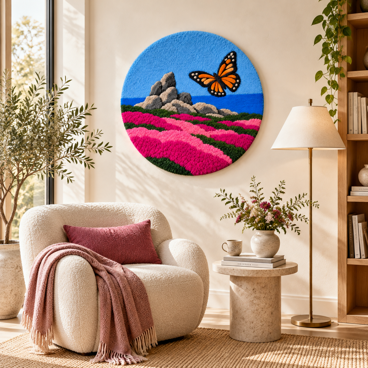 Monarch Shore by Katie Raquel — room setting
