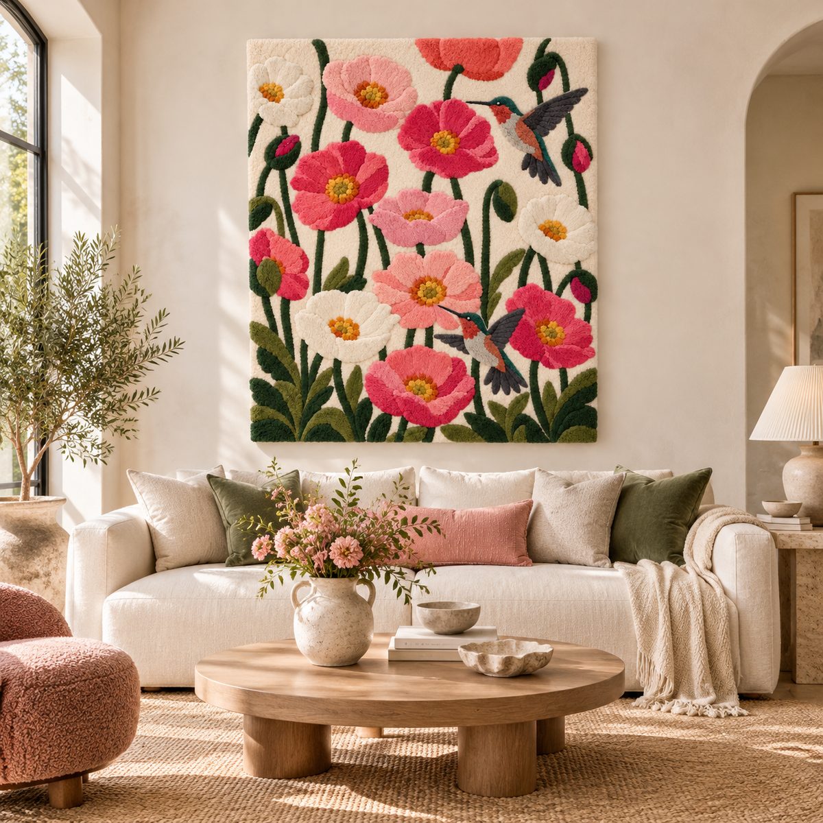 Poppy Flight by Katie Raquel — room setting