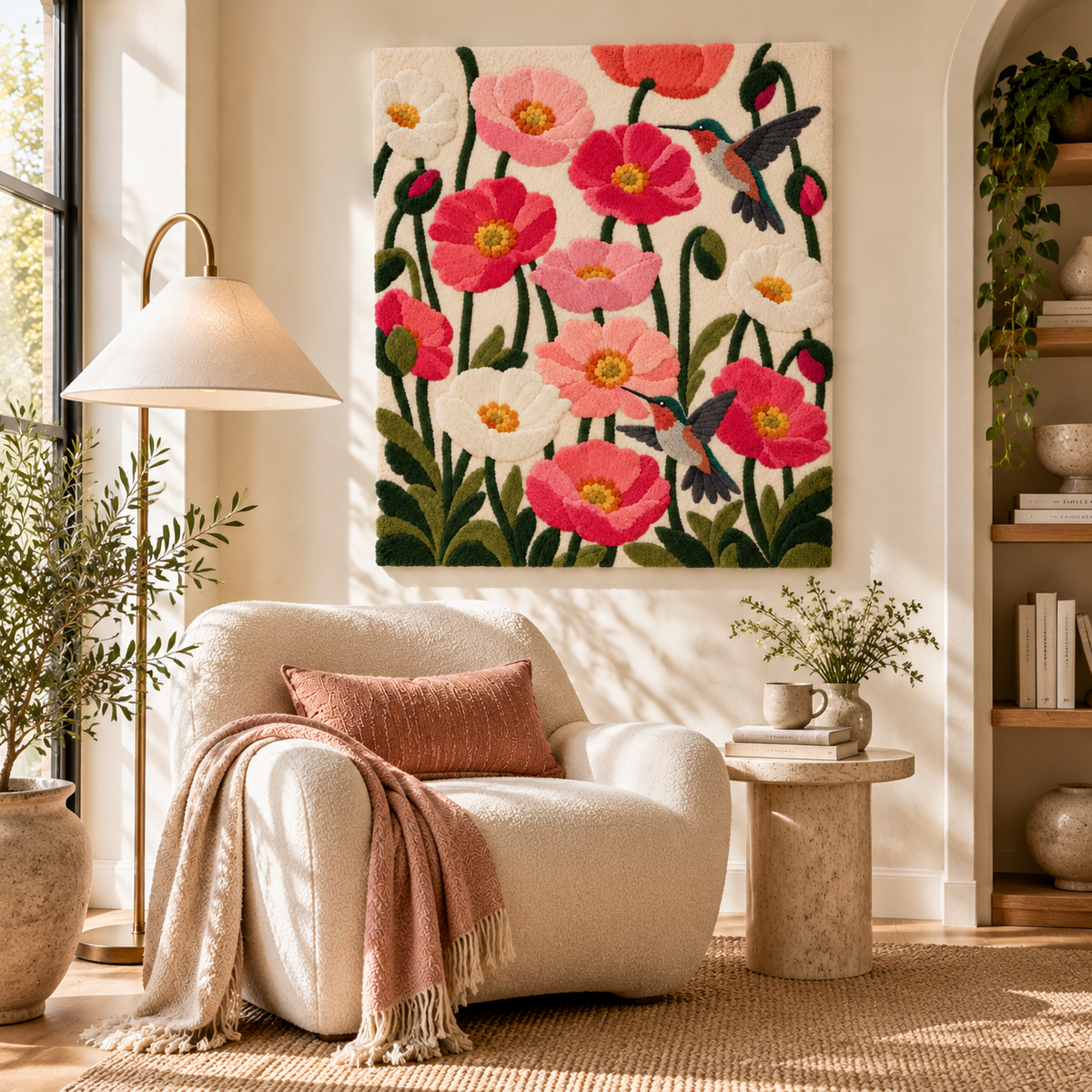 Poppy Flight by Katie Raquel — room setting