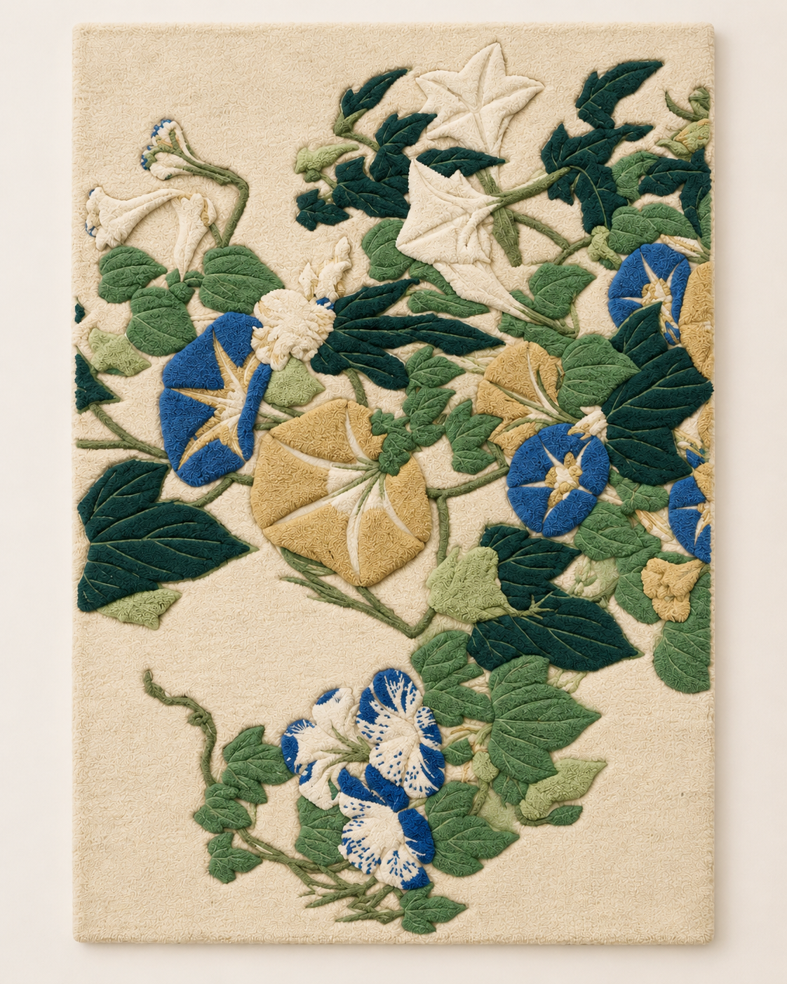 Morning Glories in Flowers and Buds by Katsushika Hokusai — additional product view