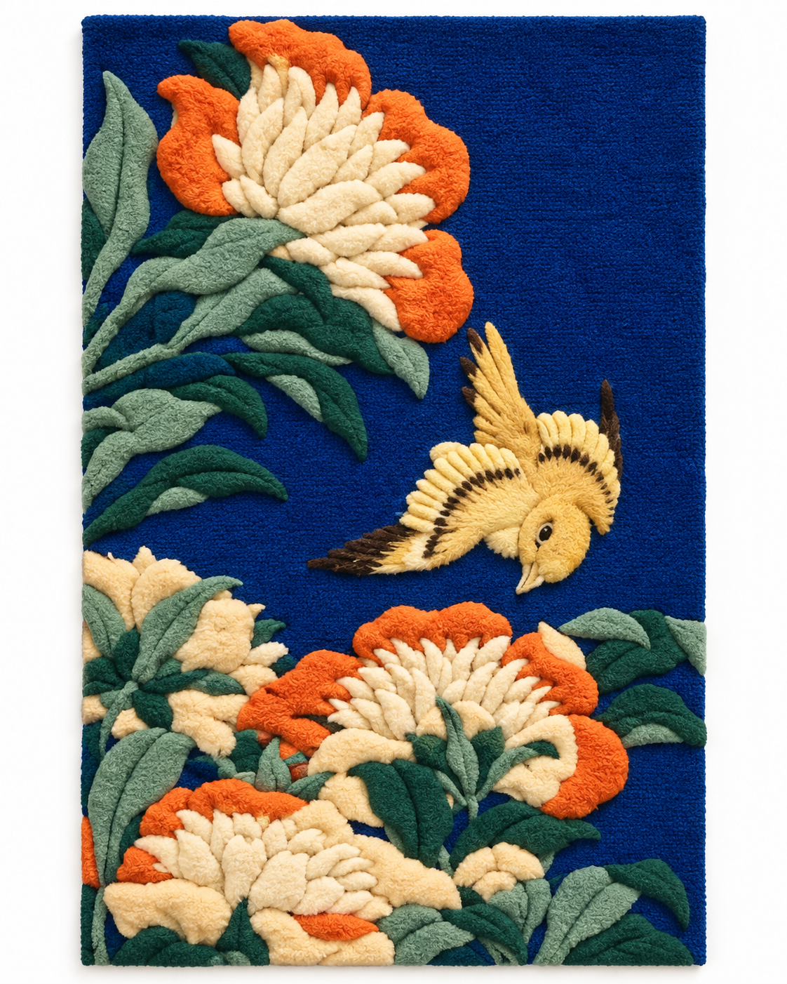 Peonies and Canary by Katsushika Hokusai — front product view [product-light]