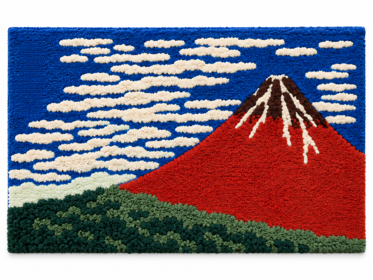 South Wind, Clear Sky (Red Fuji) by Katsushika Hokusai — front product view [product-light]