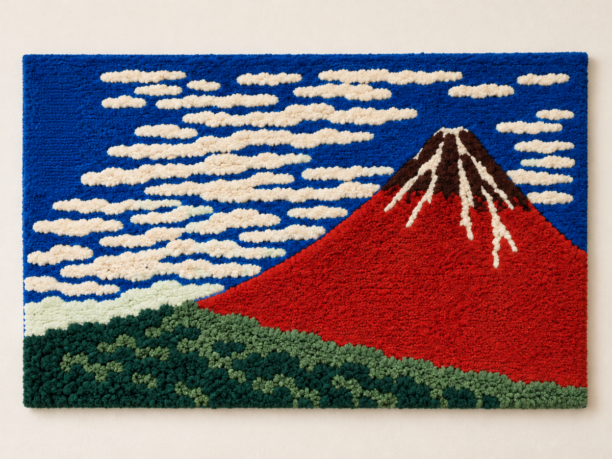 South Wind, Clear Sky (Red Fuji) by Katsushika Hokusai — additional product view