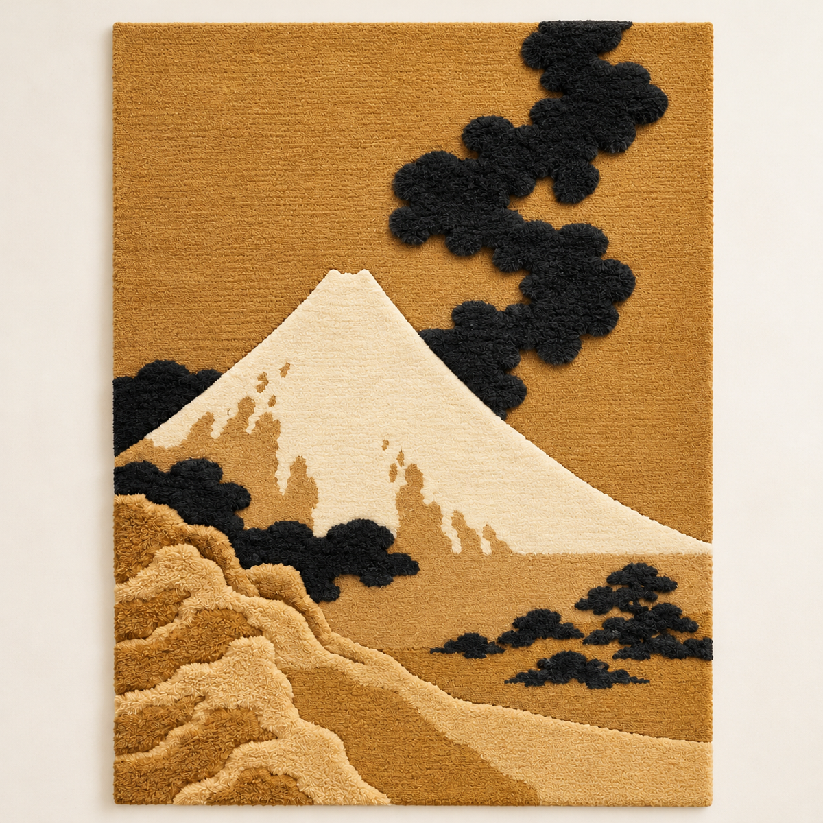 The Dragon of Smoke Escaping from Mount Fuji by Katsushika Hokusai — additional product view