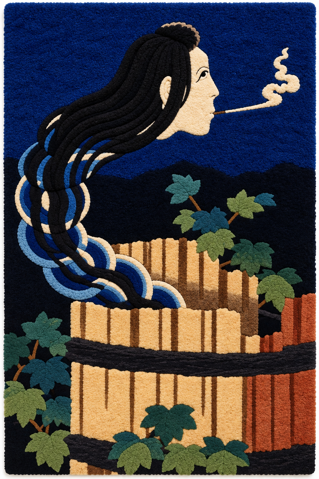 The Mansion of the Plates (The Ghost of Okiku) by Katsushika Hokusai — front product view [product-light]