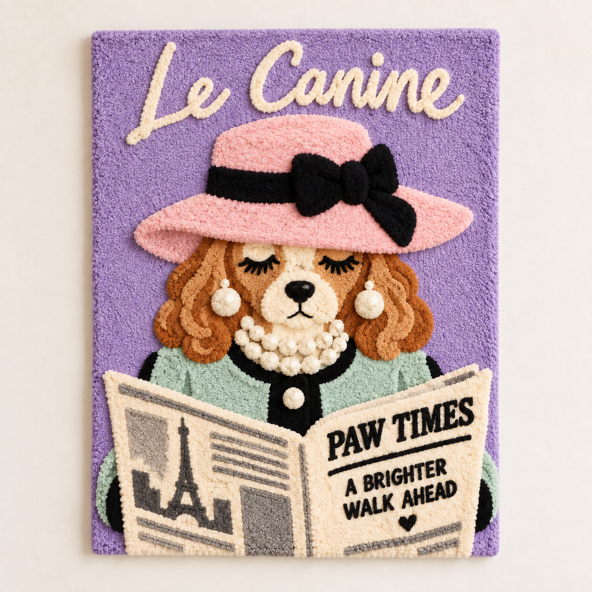 Le Canine Lavender Gazette — front product view [product-light]
