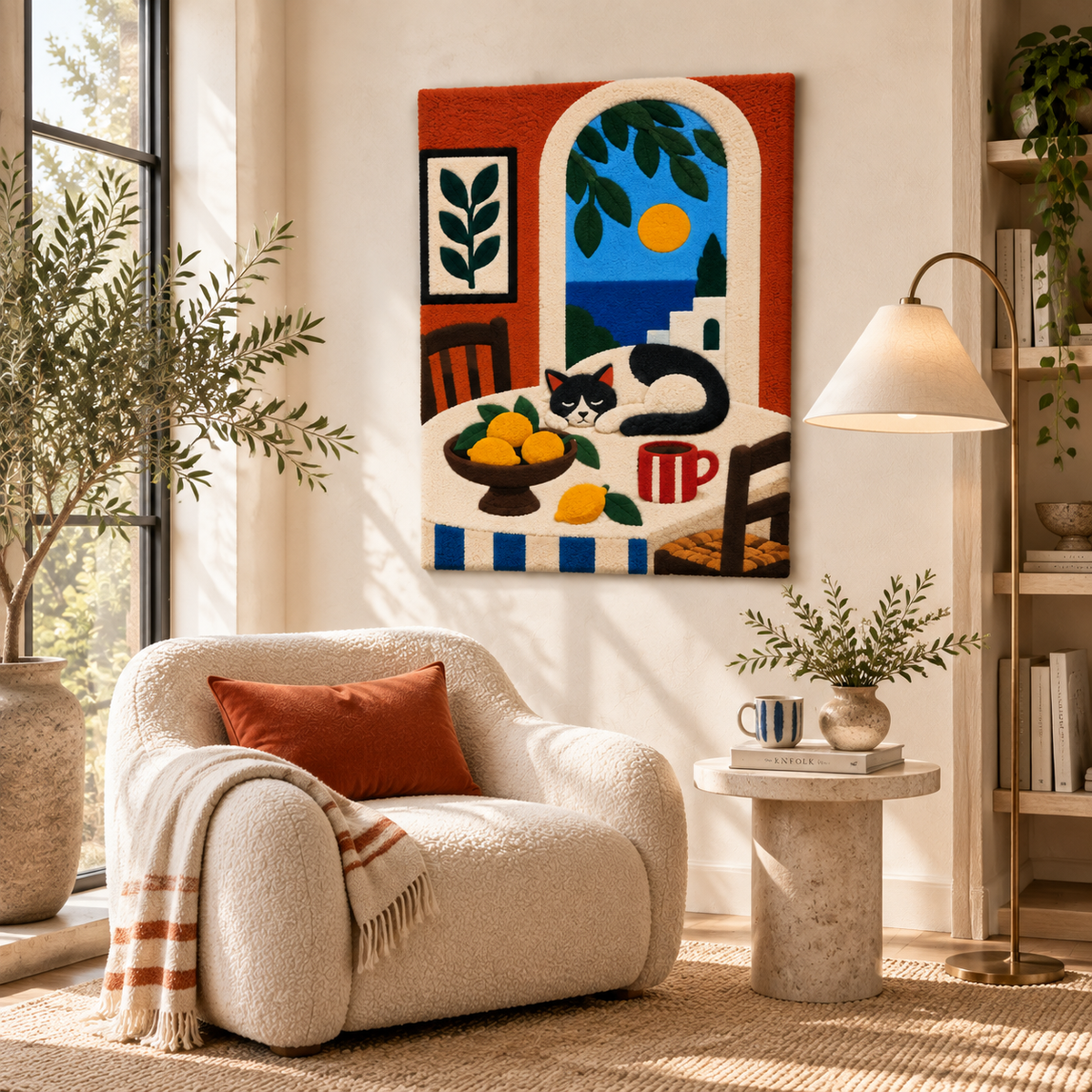 Lemon Table Siesta — room setting 3