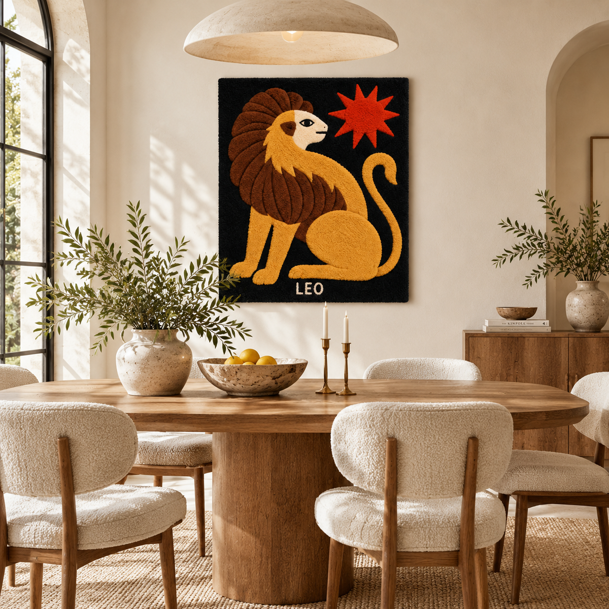 Leo and the Scarlet Sun — room setting 2