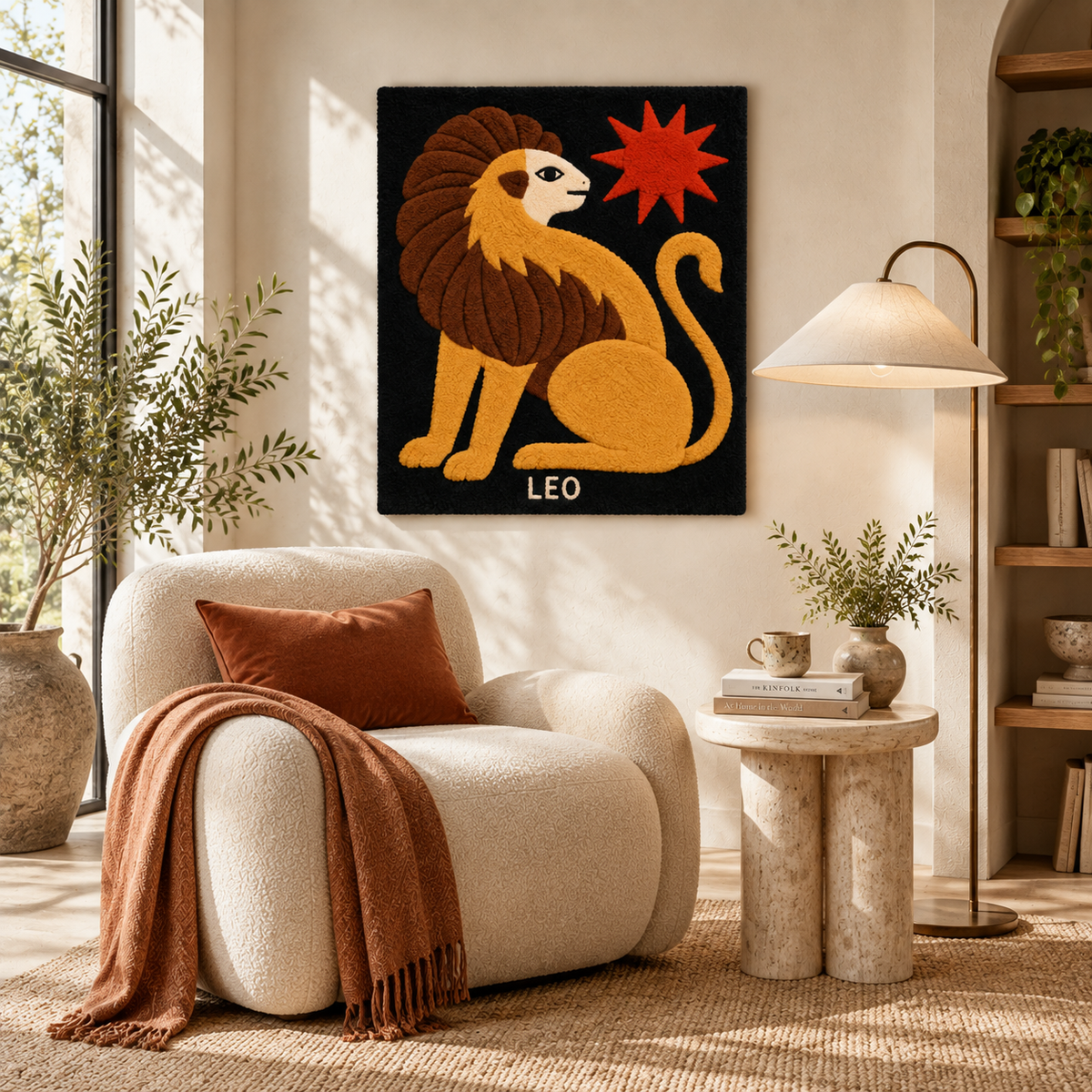 Leo and the Scarlet Sun — room setting 3