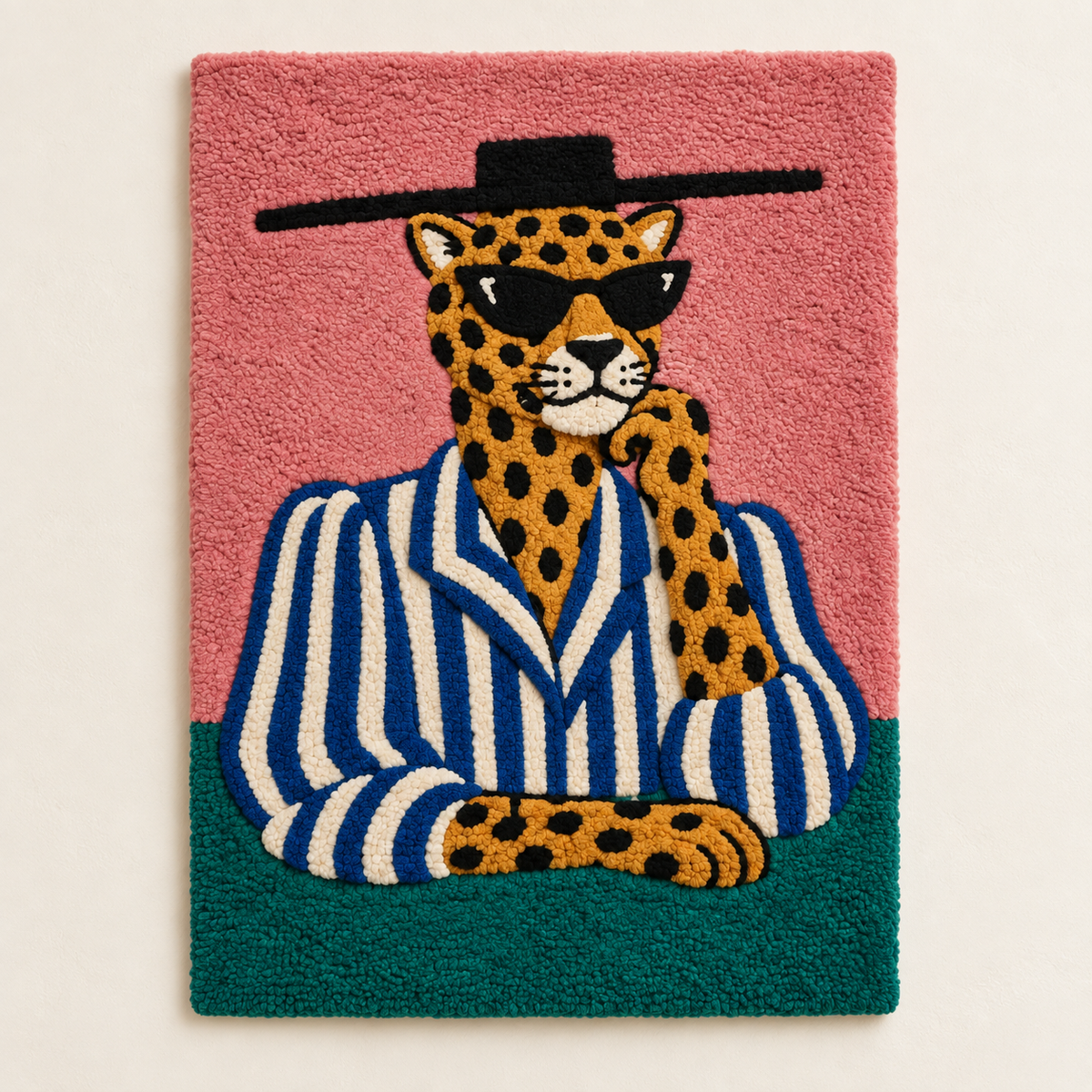 Leopard at the Terrace Table — front product view [product-light]
