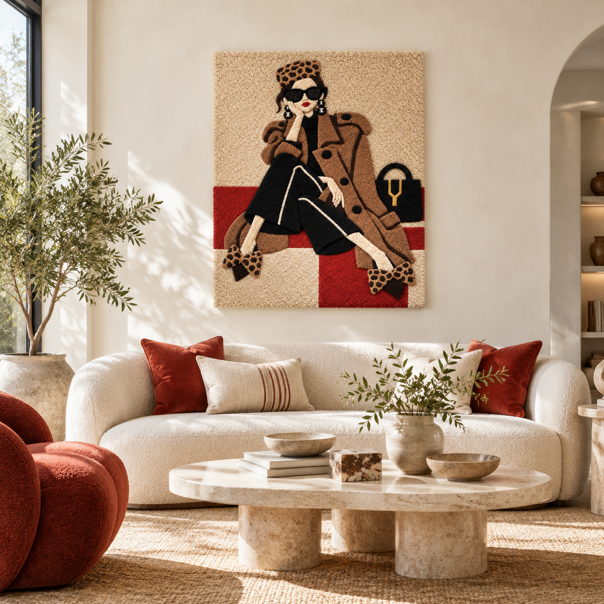 Leopard Hat Lounge — front-facing room scene [room-front]