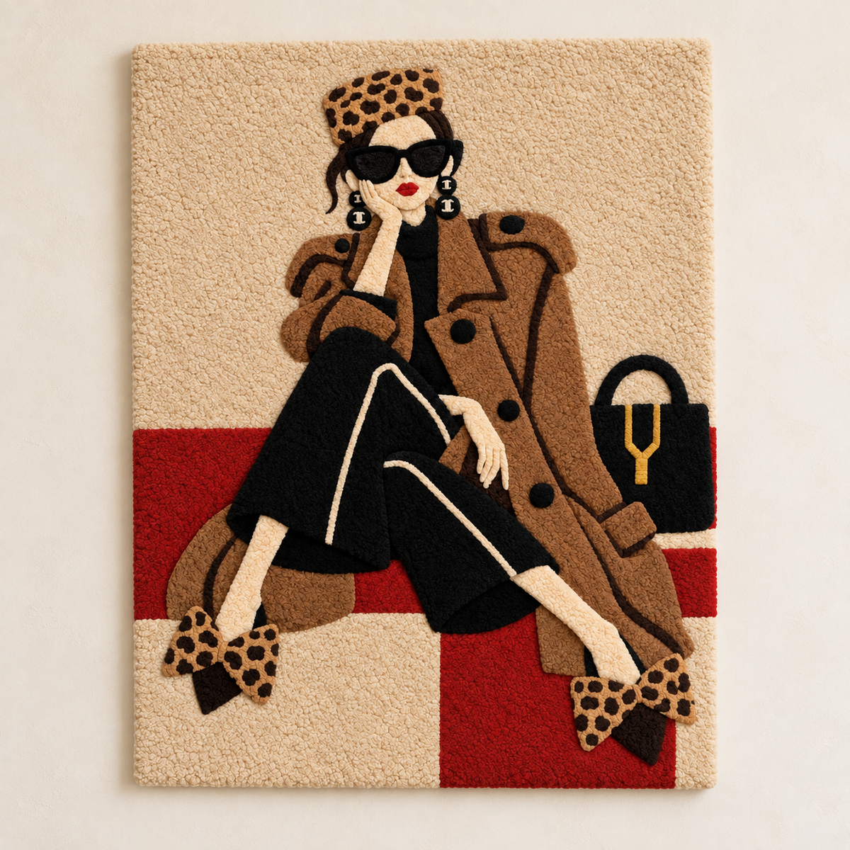 Leopard Hat Lounge — front product view [product-light]