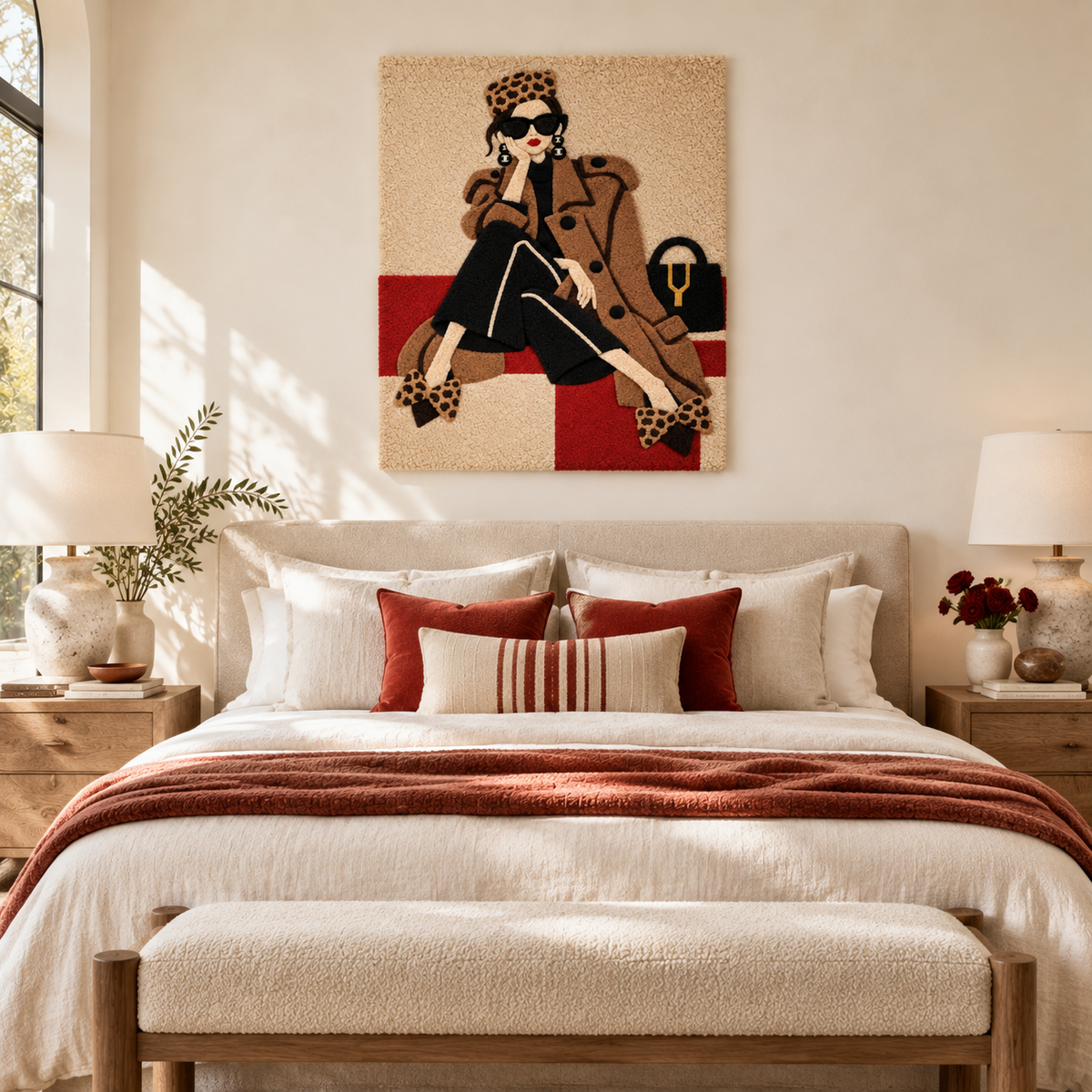 Leopard Hat Lounge — room setting 1