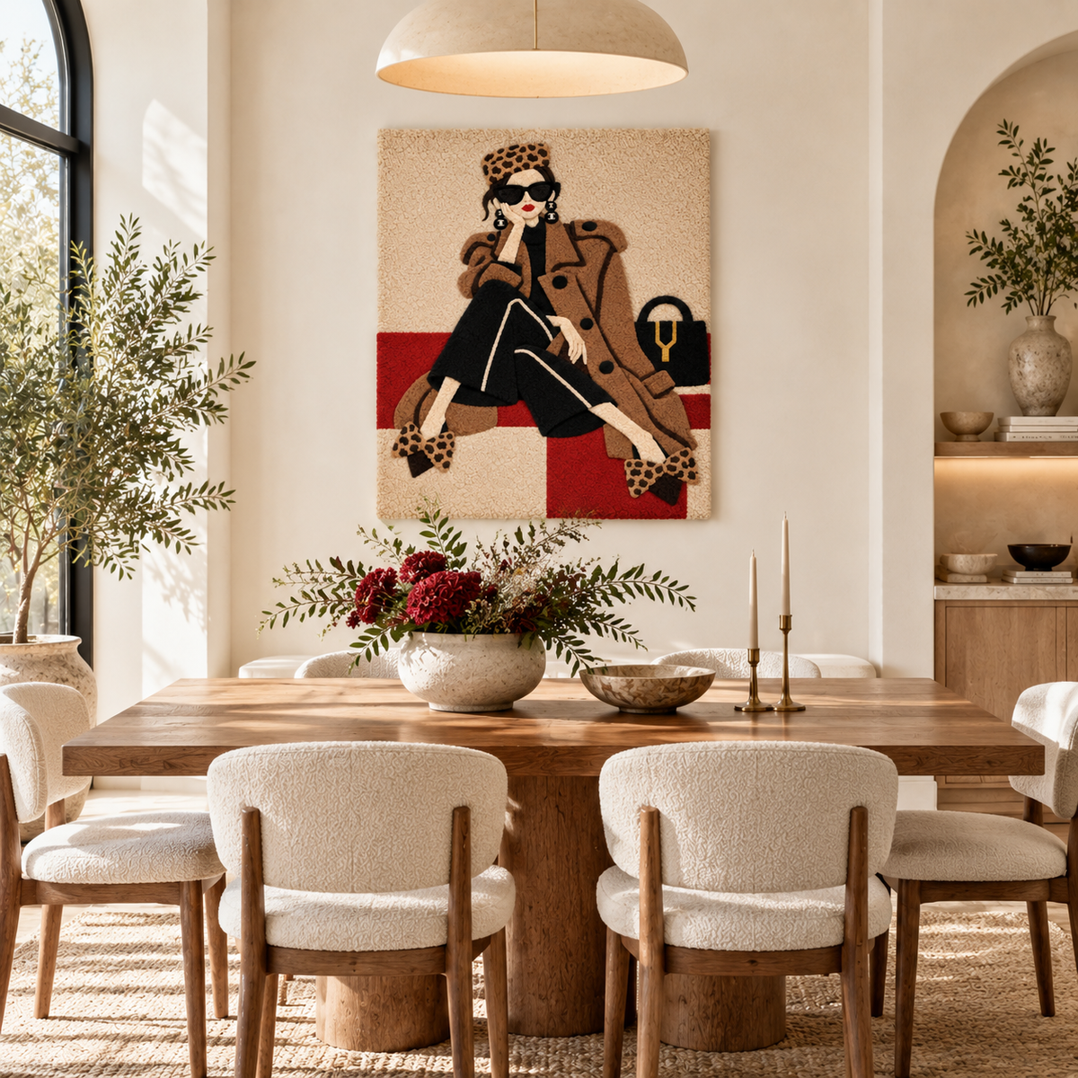 Leopard Hat Lounge — room setting 2