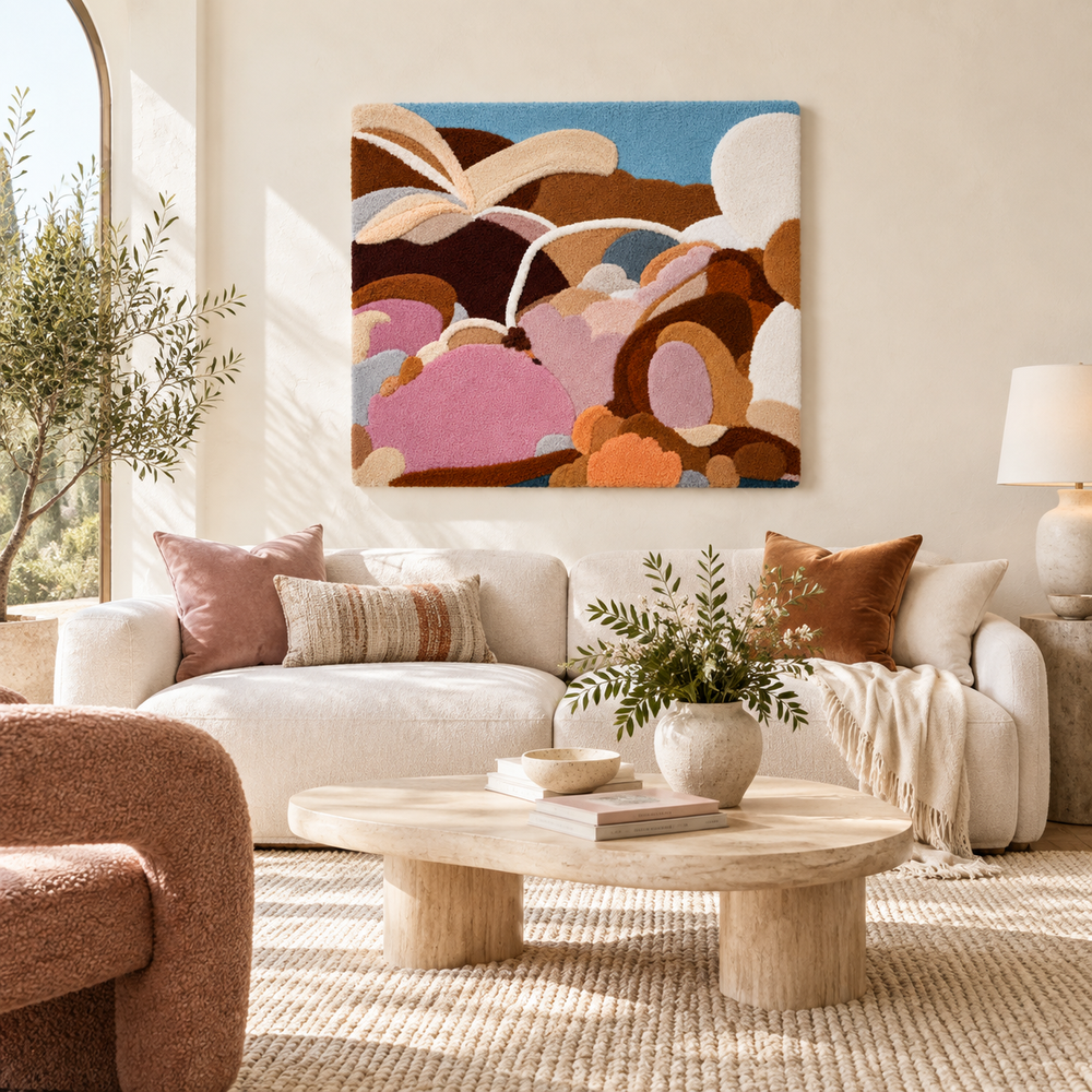Lilac Meadow Dream — front-facing room scene