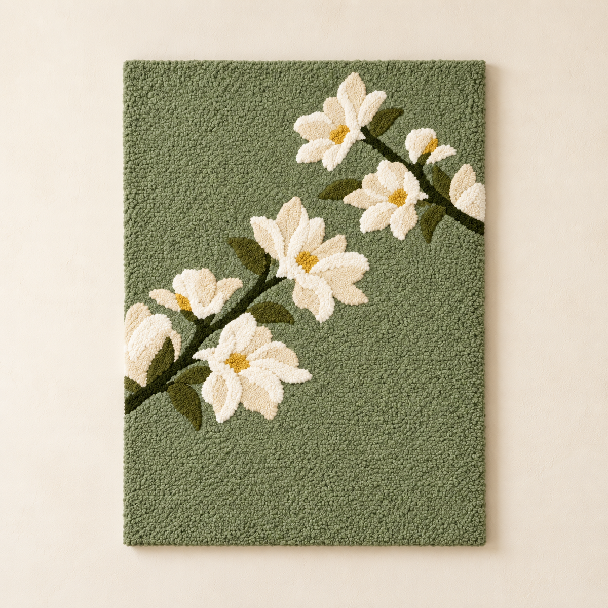 Magnolia Branch on Sage — front product view