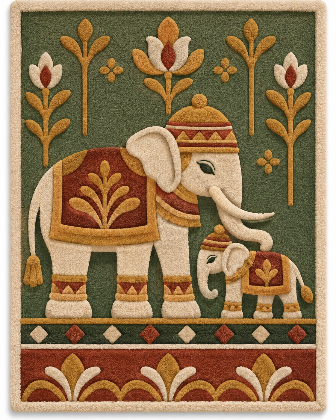 Pair of Marigold Elephant wall art by Hewn Earth, featuring vibrant yellow and orange elephants for decorative wall display.