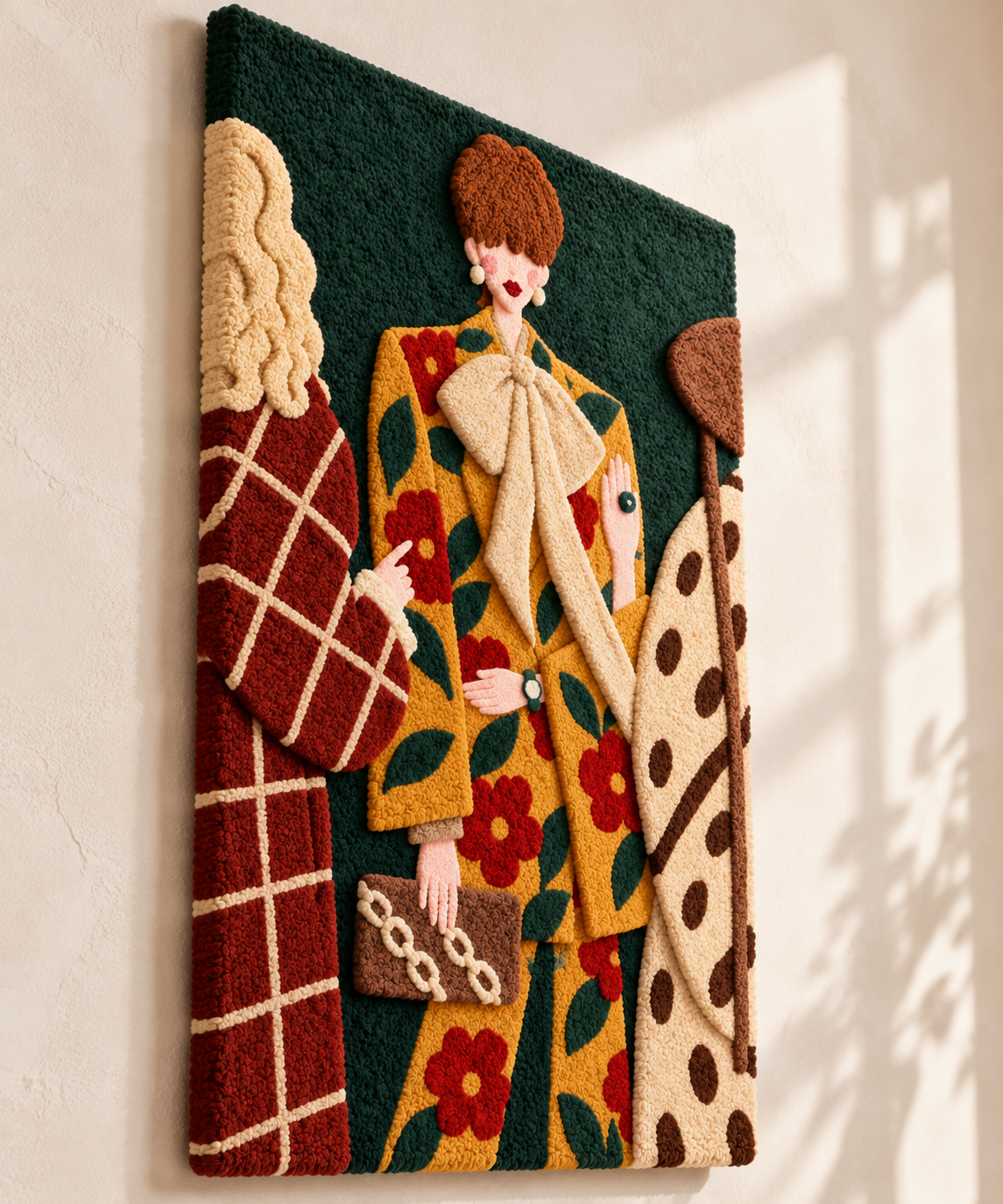 Hewn Earth marigold floral wall art featuring vibrant yellow and orange flowers in a stylish floral suit design.