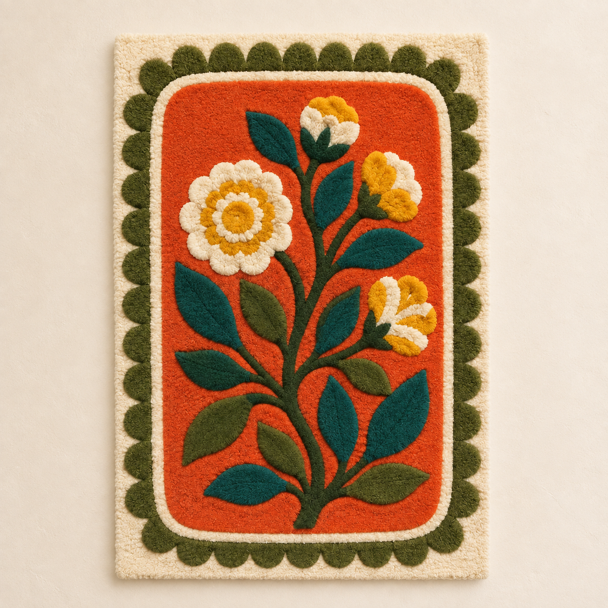 Marigold Garden Panel — front product view [product-light]