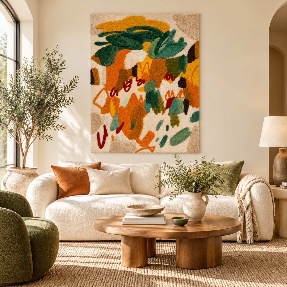 Marigold Gesture Garden — front-facing room scene