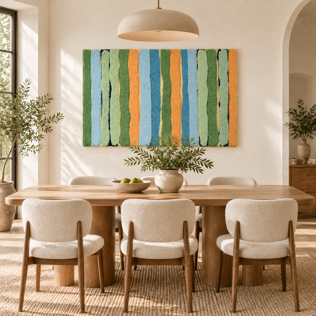 Meadowstripe Reverie — room setting 2