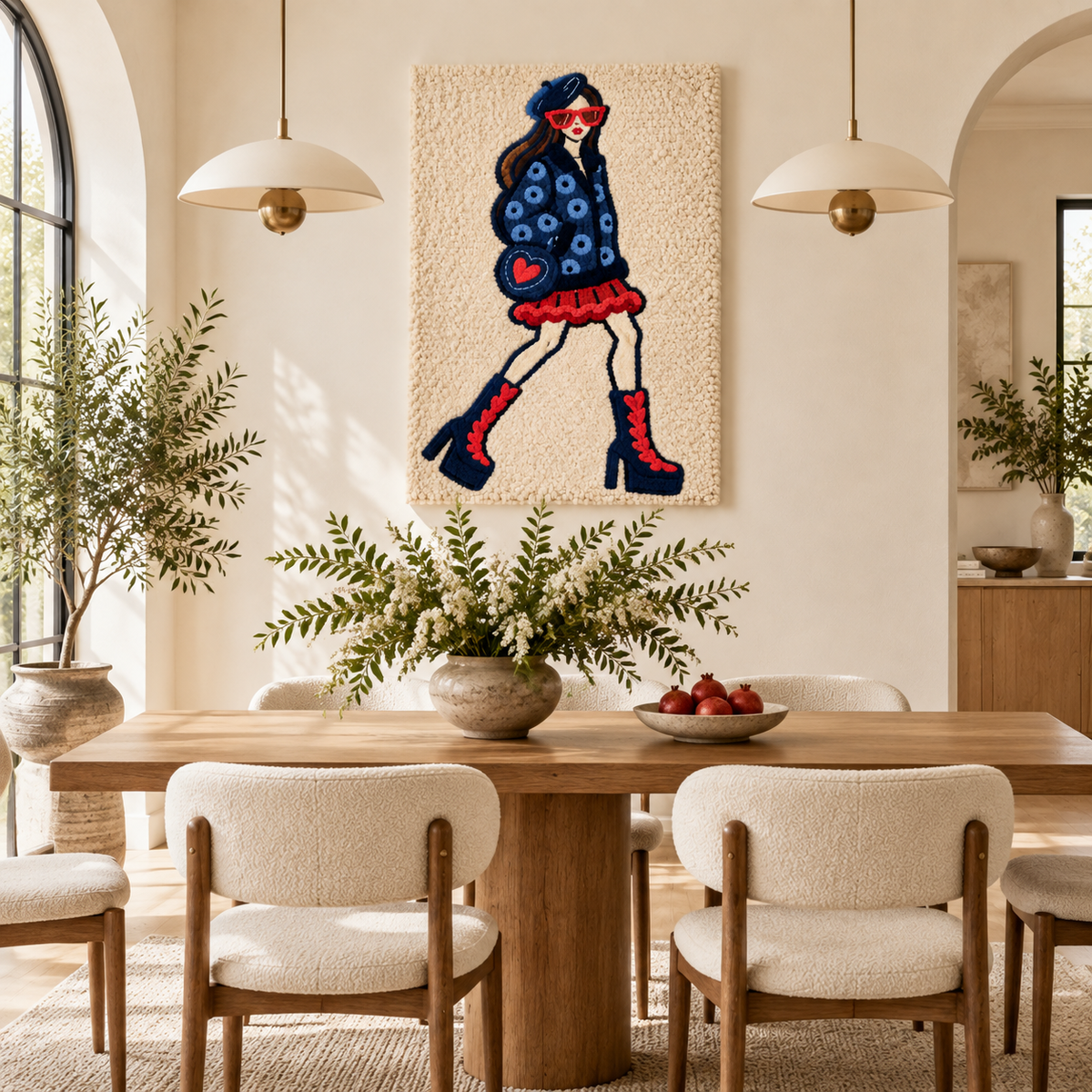 Midnight Daisy Stride — room setting 2