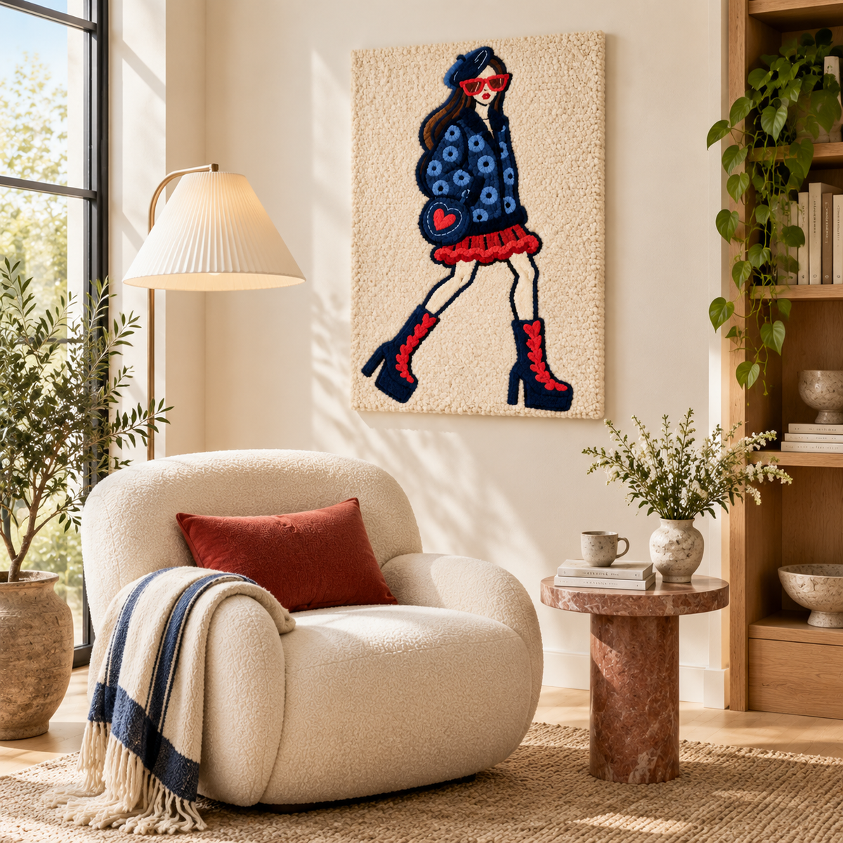 Midnight Daisy Stride — room setting 3