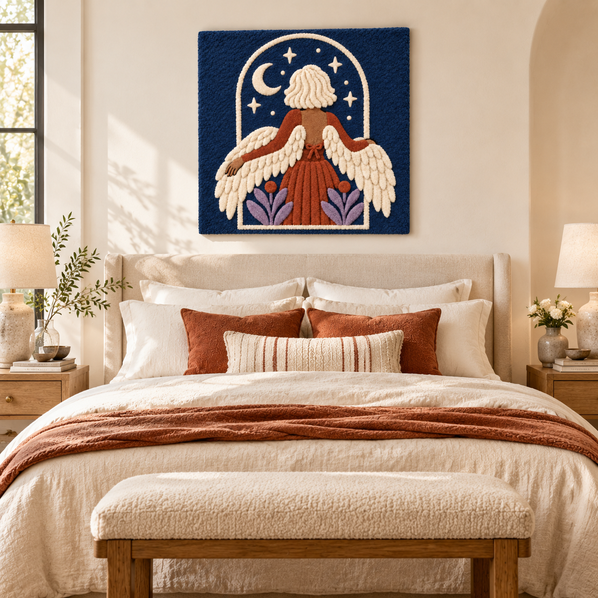 Midnight Garden Angel — room setting 1