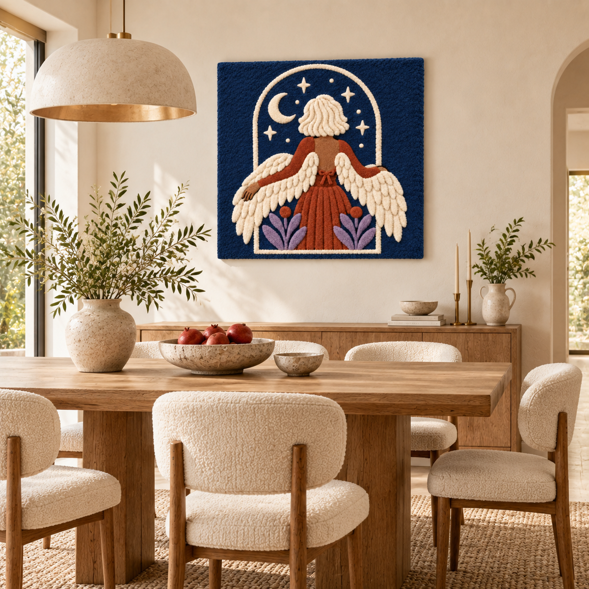 Midnight Garden Angel — room setting 2