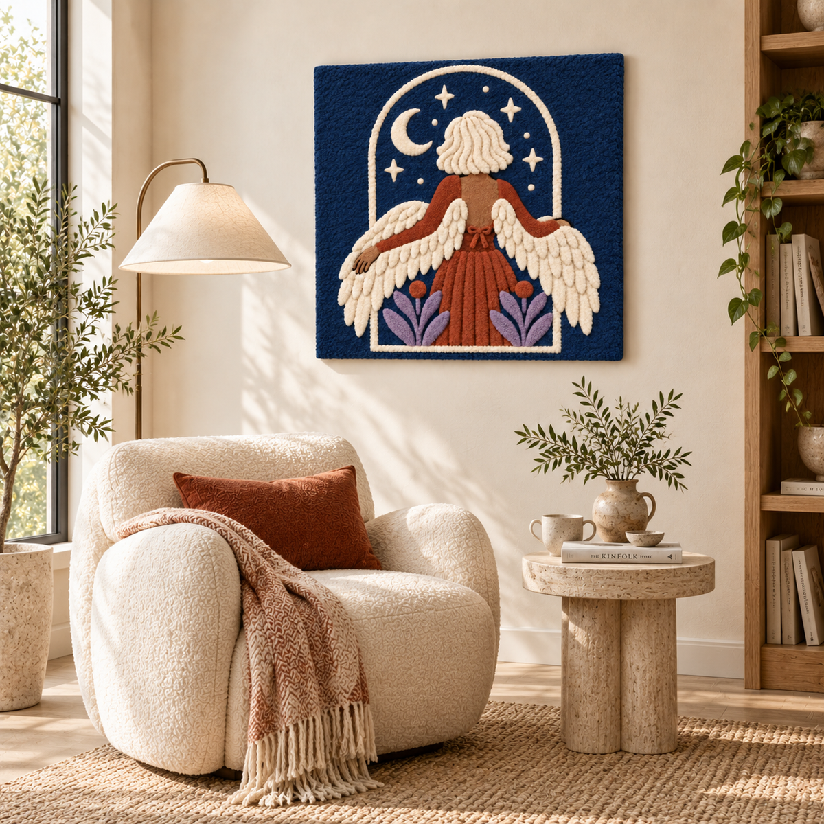 Midnight Garden Angel — room setting 3