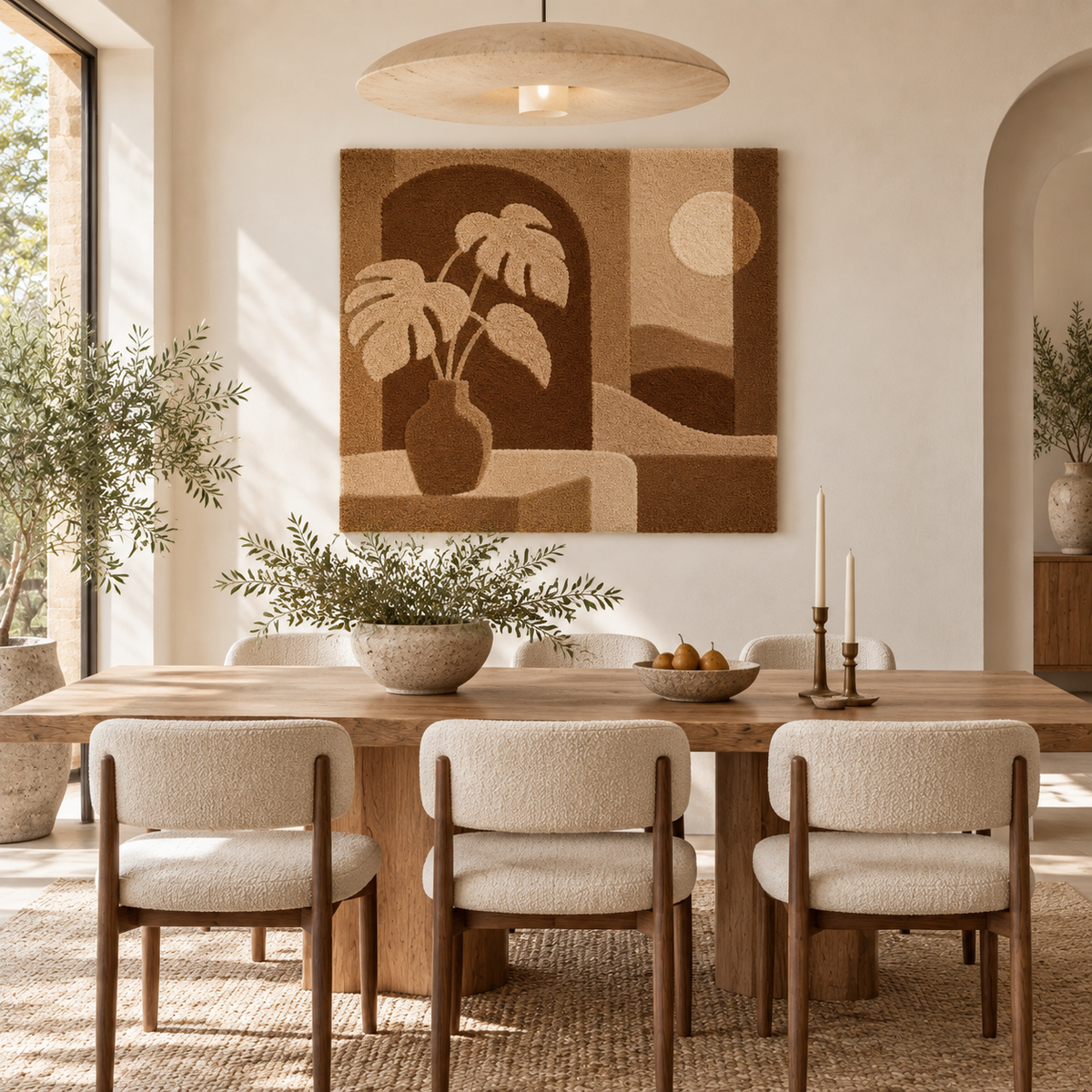 Monstera beneath the Sandstone Arch — room setting 2