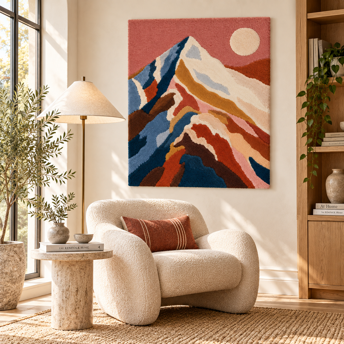 Moon Above the Rose Summit — room setting 3