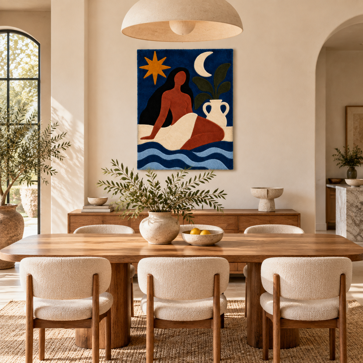 Moonlit Muse by Waves — room setting