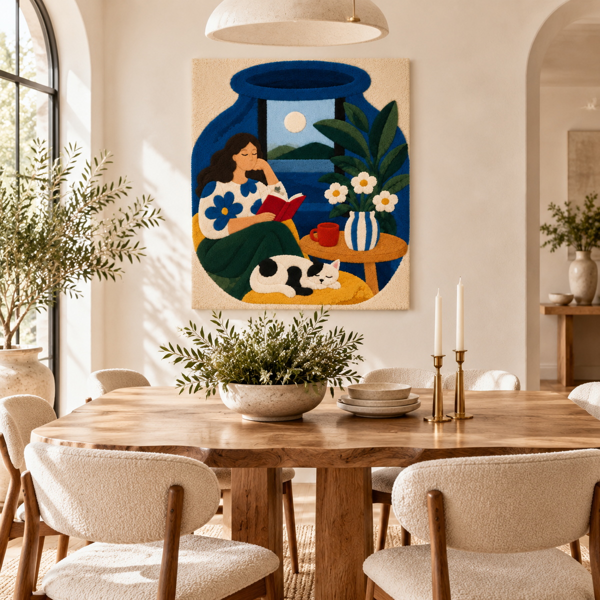 Moonlit Reading Companion — room setting 1