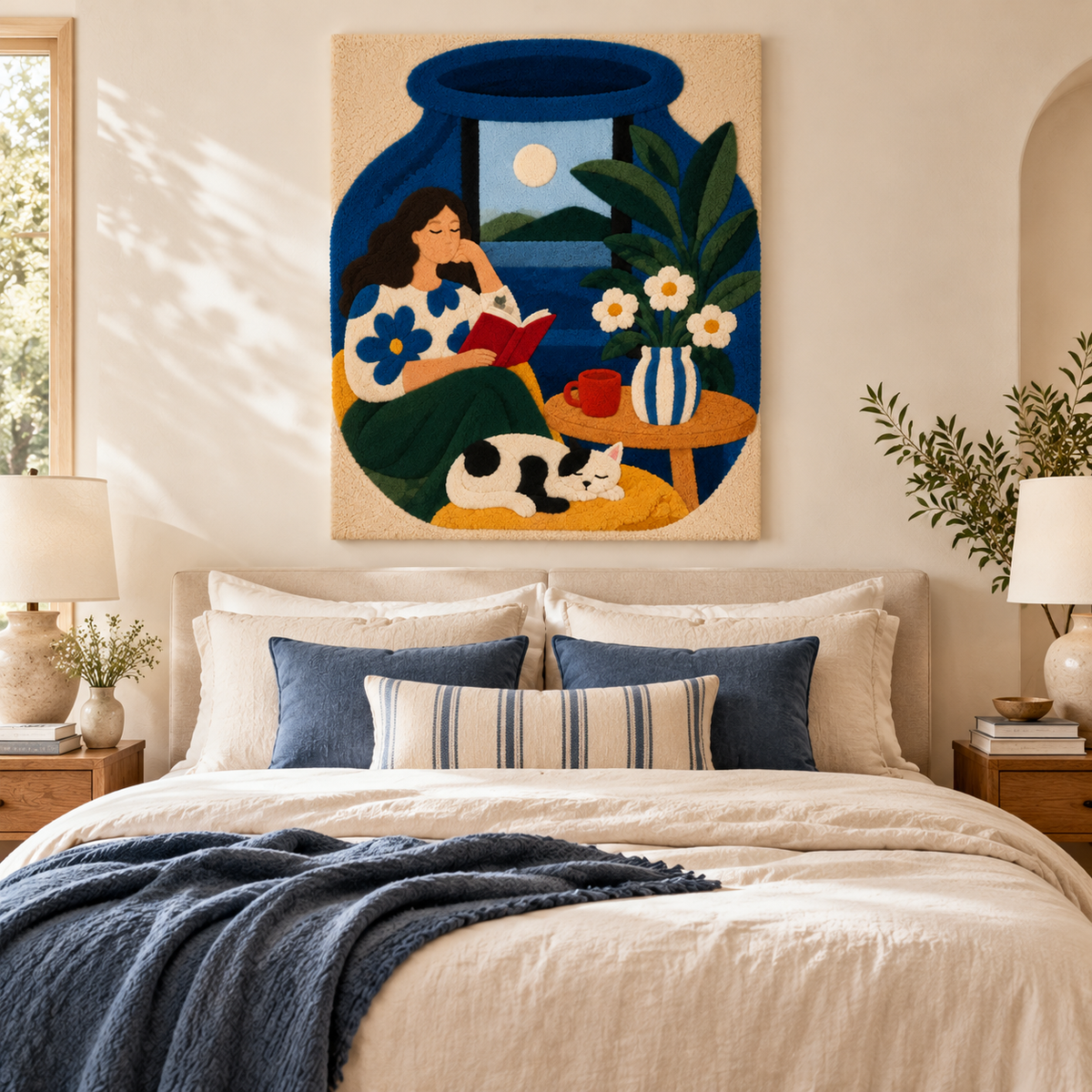 Moonlit Reading Companion — room setting 2